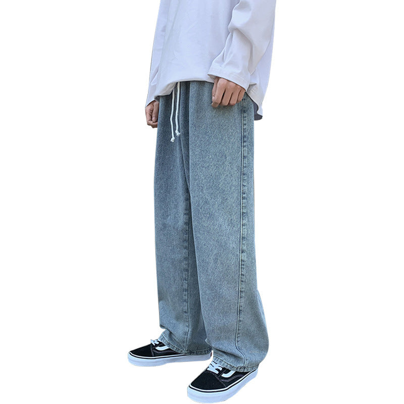 Hong Kong Style Casual Drape Trousers for Everyday Wear