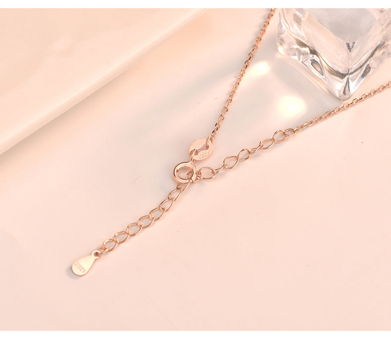 925 Silver Unicorn Mother of Pearl Necklace (Singapore Design)